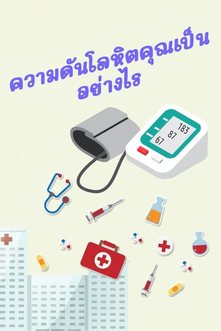 ความดันโลหิตที่ควรรู้